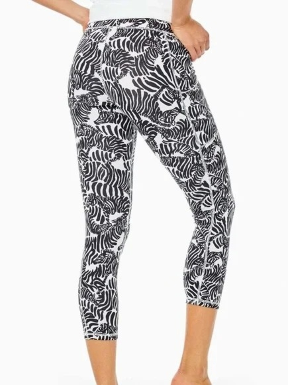 High Rise Weekender Midi Legging in Running Wild